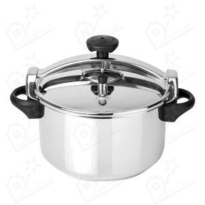 Panela Pressão 10L Larga Tradicional Inox Silampos