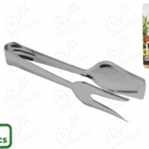 Pinça Inox Servir Blister