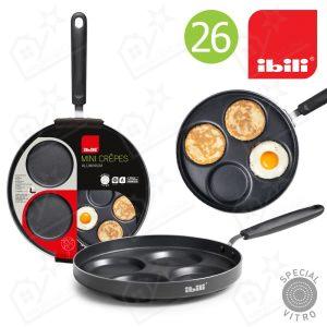 Crepeira 4 Moldes Ibili 406604 Indubasic 26cm