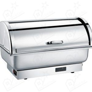 Chaffing Dish / Rechaud Elétrico c/Tampa Basculante Inox 9L Lizotel