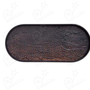 Prato Plano Oval Melamina Sunset 29x13cm Lizotel