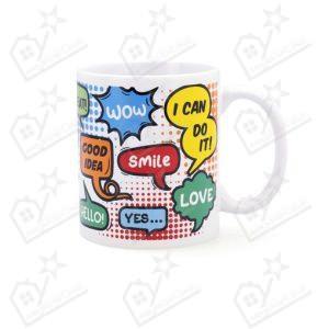 Caneca 33cl Wow Comic Quid
