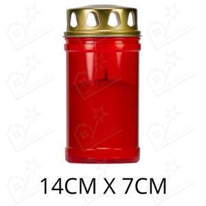 Vela 30LL Copo Vermelho