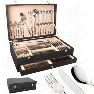 Faqueiro 130 Peças Nordico Estojo