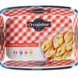 Recipiente Rectangular Baixo 23x15cm Ocuisine