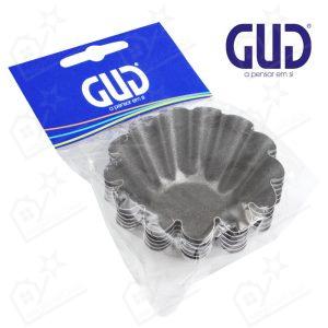 Jogo 6 Formas Queque Canelada Anti Aderente 8,5x4x3cm